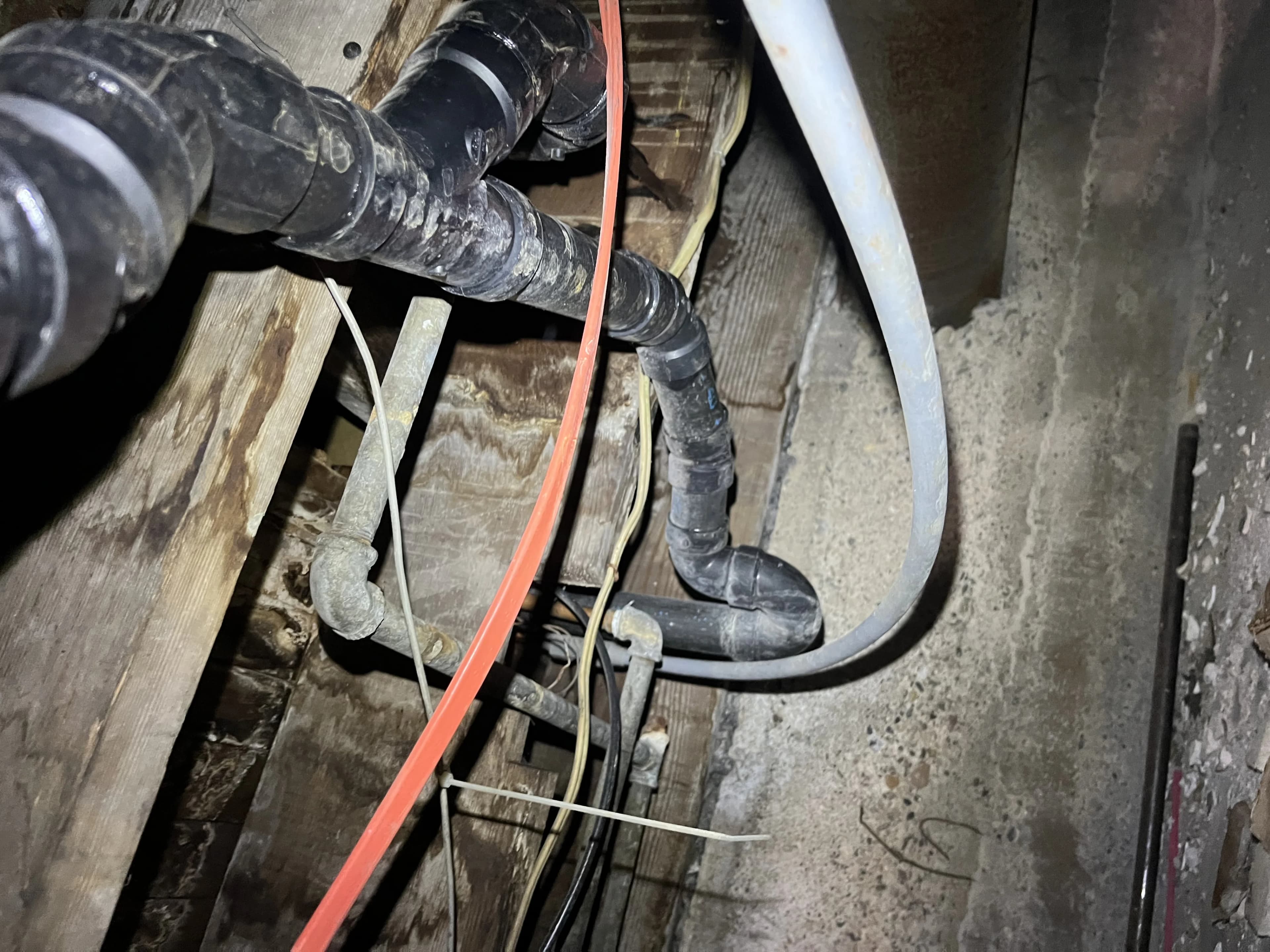 ABS drain-waste-vent plumbing replacement by AYSP