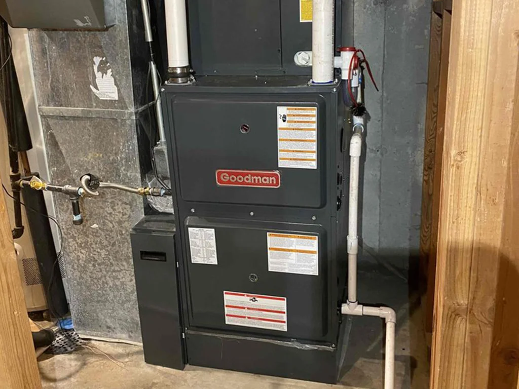 Goodman furnace install