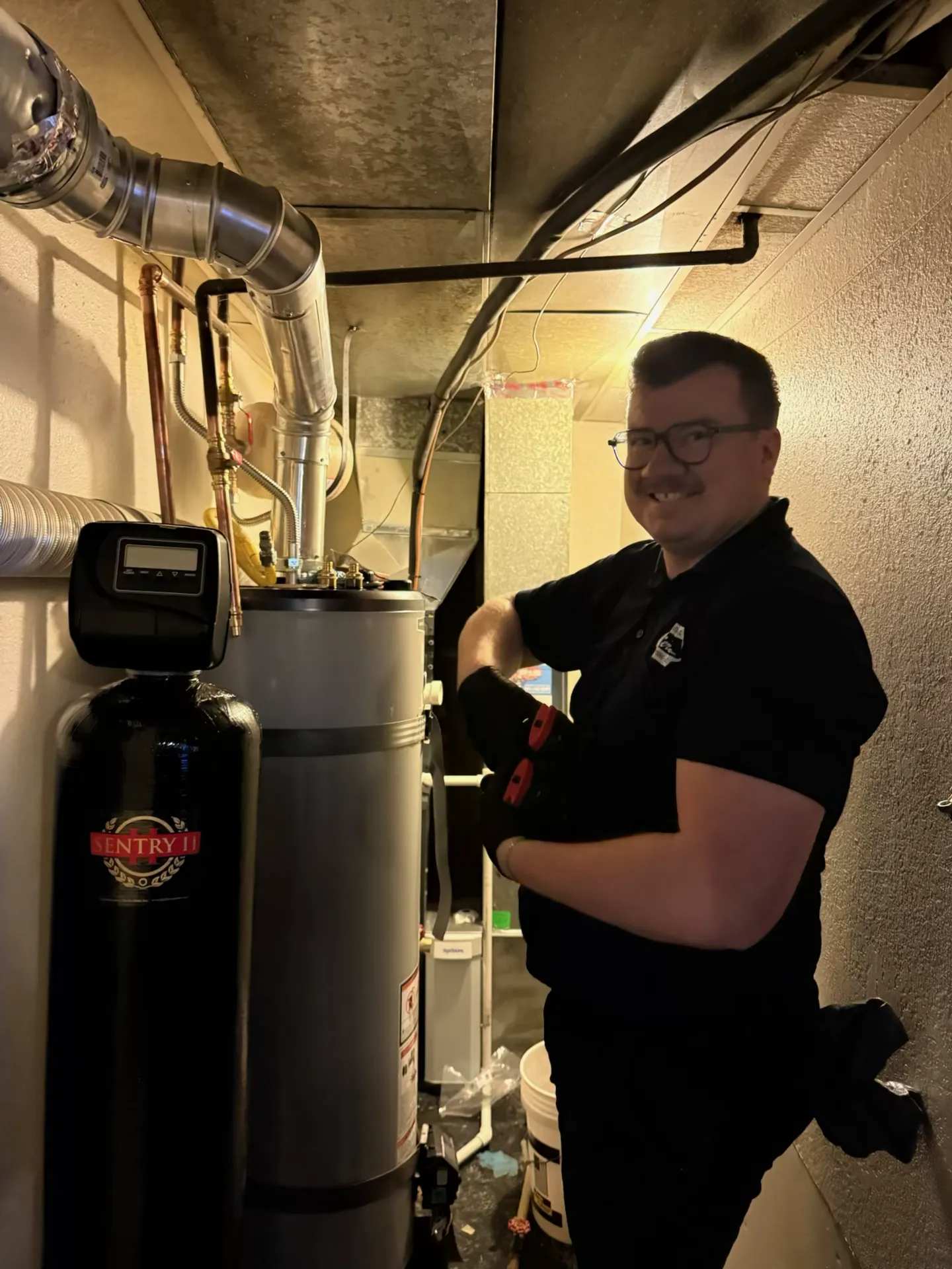 Water softener install