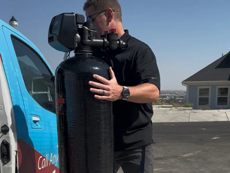 Water softener install