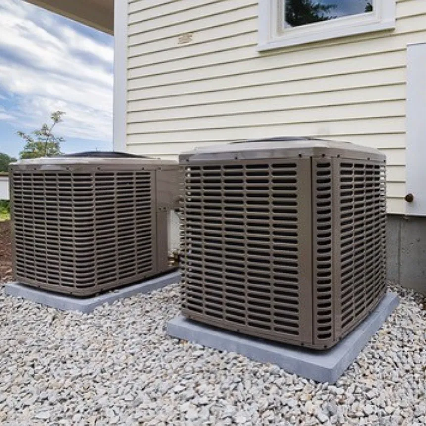 Twin condenser install by our crew — sized for Utah altitude, charge verified by subcooling