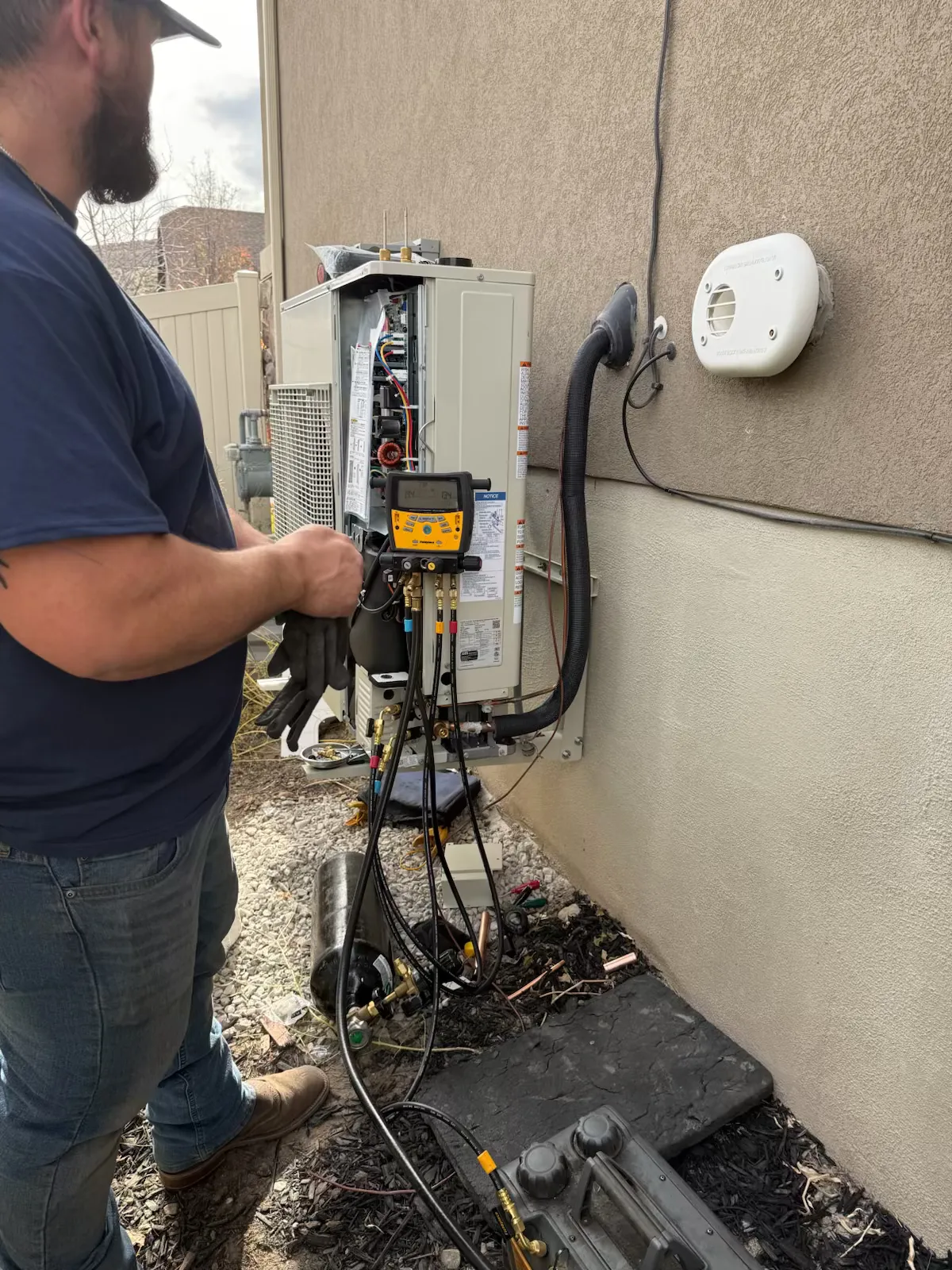 New install, new refrigerant, full warranty