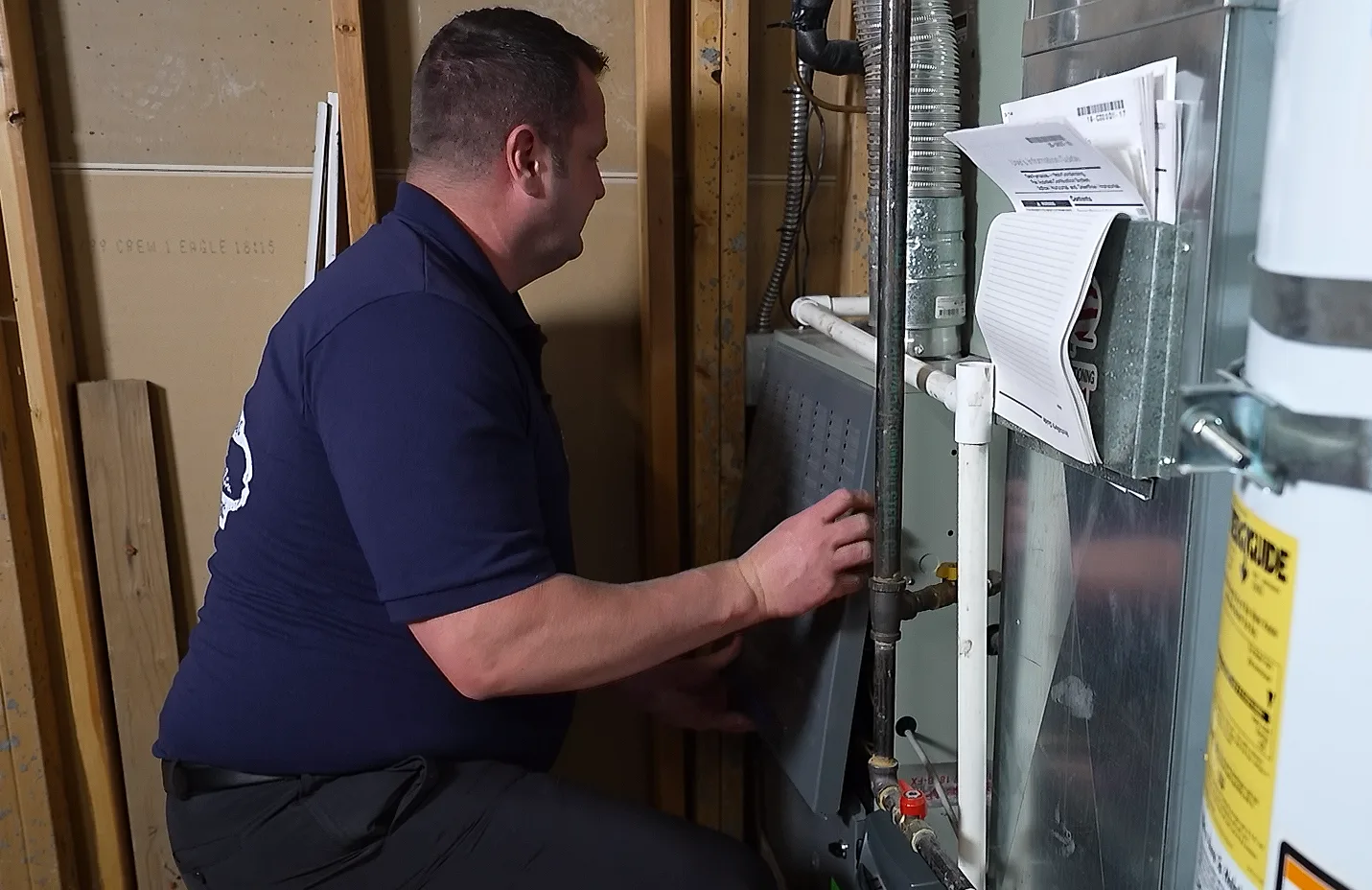 HVAC service technician in Kamas