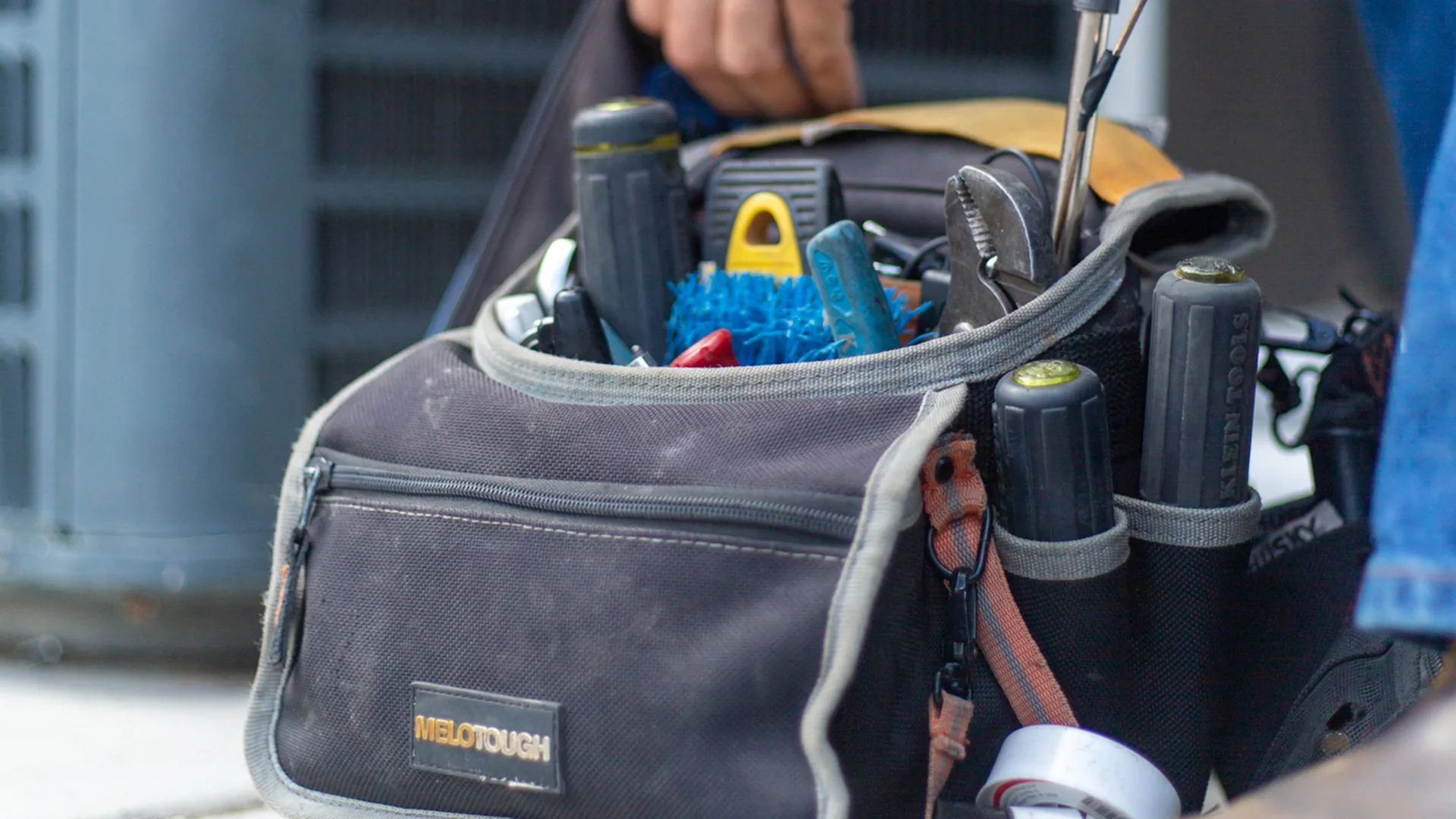 Professional service tools ready for the job