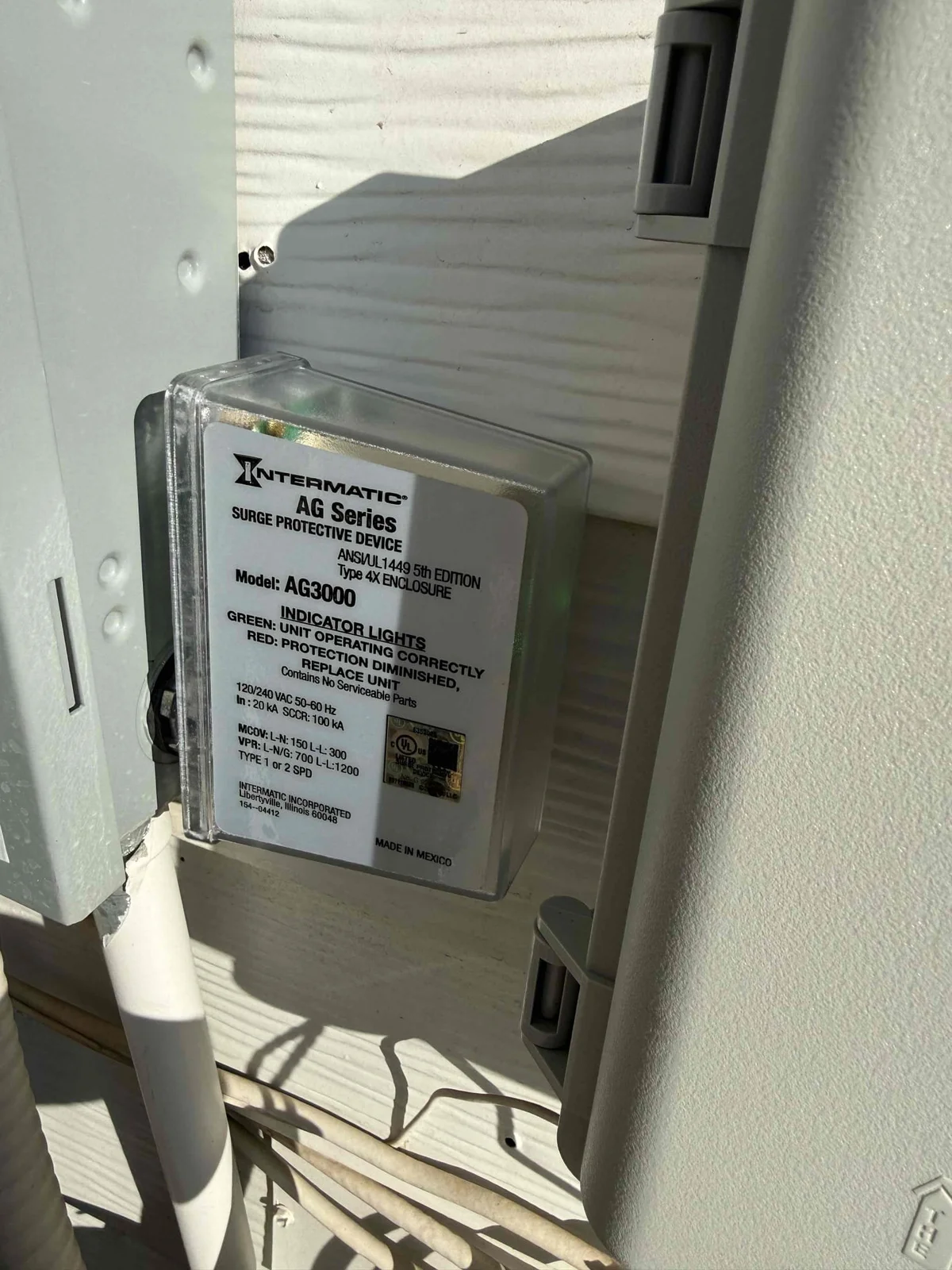 Whole-Home Surge Protection installation 2